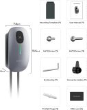 MAXOAK Electric Vehicle Charger - Adjustable 16A to 50A Output Current, Level 2, 240V, Hardwired, CSA Certified & NEMA Type 4, Smart APP Control, Compatible with All EV Brands