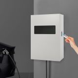 Wall EV Charger Protective Box, Charging Cable Organizer Wall Charger Holder Box, Charger Station Box Wall-Mounted Indoor/Outdoor Fast Electric Vehicle Charging Station with NFC Card
