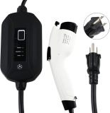 Portable EV Charger 16 Amp 240V with NEMA 5-15 Level 1 or NEMA 6-20 Level 2 Electric Vehicle Charging Station Adapter 24.6 ft (Level 1 (NEMA 5-15))