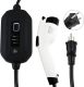 Portable EV Charger 16 Amp 240V with NEMA 5-15 Level 1 or NEMA 6-20 Level 2 Electric Vehicle Charging Station Adapter 24.6 ft (Level 1 (NEMA 5-15))