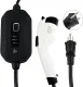 Portable EV Charger 16 Amp 240V with NEMA 5-15 Level 1 or NEMA 6-20 Level 2 Electric Vehicle Charging Station Adapter 24.6 ft (Level 1 (NEMA 5-15))
