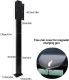 EV Charger Connector Pedestal, Freestanding Electric Car Charging Stations Stand Accessory, Electric Vehicle Charging Stations, Corrosion Resistance(130cm)