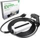Morec 15A EV Charger Level 1 NEMA5-15P ev Charging Cable 100V-120V Portable EVSE SAE J1772 Plug Home Electric Vehicle Charging Station Compatible with All EV Cars 6m (20 feet)