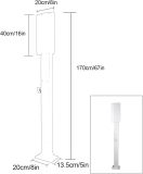 EV Charger Pedestal Outdoor, Electric Vehicle Pile, Electric Vehicle Charging Stations, Support Pole for EV Charging Station, Compatible with Mobile Connector(White,170cm)