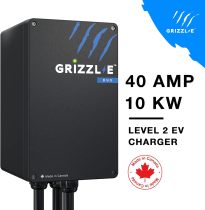 Grizzl-E Duo Level 2 Plug in EV Charger, up to 40 Amp, Two 24 feet Premium Cables (14-50 Plug)