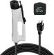 Portable EV Electric Vehicle Charger 16 Amp with 25 ft. Charging Cable NEMA 5-15 Plug Plug-in Home Electric Vehicle Charging Station for SAE J1772 Electric Vehicles
