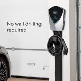 Lectron Electric Vehicle Charger Pedestal Stand - Support Pole for V-Box EV Charging Station