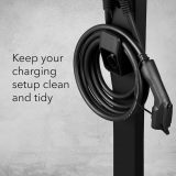 Lectron Electric Vehicle Charger Pedestal Stand - Support Pole for V-Box EV Charging Station