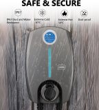 Home Smart Level 2 EV Charger up to 40 Amp, Indoor Outdoor Fast Charging Station with NEMA 14-50 Plug for All J1772 Electric Vehicles, Wi-Fi and Bluetooth Enabled EVSE, 25-Foot Cable