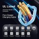 Tera Home EV Wall Charger: UL Listed Pure Copper 20FT Charging Cable    Level 2 Electric Vehicle Charging Station with Cable Holder up to 32A 240V, Easy Installation Z2