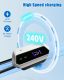 Level 2 EV Charger 48 Amp - Smart Display, RFID Card, Electric Car Charger EVSE SAE J1772, NEMA 14-50 Plug,26ft Cable, WiFi APP Enabled Electric Car Charger, 240V Electric Vehicle Charging Stations