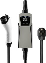 40 Amp EV Charger, Delayed Charging and Adjustable Current Electric Vehicle Portable Charger Level 2 EV Charging Station Compatible with SAE J1772 EVs (240 Volt, 24.6ft Cable, NEMA 14-50)