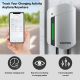 AVAPOW Level 2 EV Charger, Up to 48amp with App Control, 25ft Wall Electric Vehicle Charging, Set Current, Delay Charging, RFID Unlocking, NEMA 14-50 Plug, Electric Car Charger Fit for J1772 EVs