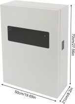 Wall EV Charger Protective Box, Charging Cable Organizer Wall Charger Holder Box, Charger Station Box Wall-Mounted Indoor/Outdoor Fast Electric Vehicle Charging Station with NFC Card