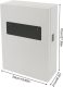 Wall EV Charger Protective Box, Charging Cable Organizer Wall Charger Holder Box, Charger Station Box Wall-Mounted Indoor/Outdoor Fast Electric Vehicle Charging Station with NFC Card