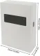 Wall EV Charger Protective Box, Charging Cable Organizer Wall Charger Holder Box, Charger Station Box Wall-Mounted Indoor/Outdoor Fast Electric Vehicle Charging Station with NFC Card