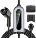 G1 Level 2 EV Charger(40Amp, 240V, NEMA 14-50P), Portable Electric Car Charger Adjustable Current/Timing Delay, 20FT Cable, Plug-Play EV Charging Station Wall-Mounted Home EVSE SAE J1772 EVs
