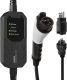 Level 1-2 EV Charger, 16A 25FT NEMA 6-20 Plug with NEMA 5-15 Adapter Portable Electric Vehicle Charging Station