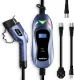 TRAVELMASTER Level 2 Portable EV Charger, 25ft Cable, Intelligent Plug Identification Auto-Adjusts Maximum Safe Current 15A/25A/32A Electric Vehicle Plug-in Charging Station (2-Gen)