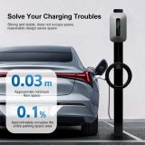 EV Charger Connector Pedestal, Freestanding Electric Car Charging Stations Stand Accessory, Electric Vehicle Charging Stations, Corrosion Resistance(130cm)