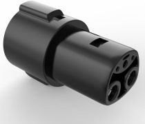 J1772 Charger Adapter Compatible Tesla Model 3/Y/X/S[Security Check ] 80 Amp / 240 AC-Compatible with SAE J1772 Charger[Only for Tesla Car]