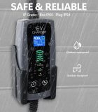 Level 2 Portable EV Charger, 16 to 40 Amp, 240 Volt, 25ft Cable, Portable EV Charging Cable Faster Charging Station, Electric Vehicle Charger Compatible with All EV Cars NEMA 14-50P