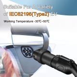 EV Charger Connector Type 1 to Type 2 Adapter Electric Vehicle Charging Adapter SAE j1772 to IEC62196 EV Charging Adapter