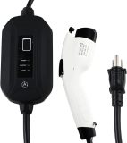 Portable EV Charger 16 Amp 240V with NEMA 5-15 Level 1 or NEMA 6-20 Level 2 Electric Vehicle Charging Station Adapter 24.6 ft (Level 1 (NEMA 5-15))