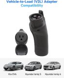 V2L Adapter for Hyundai Ioniq 5 Ioniq 6 Kia EV6, 15A 120V Vehicle-to-Load Adaptor, Hyundai Ioniq 5/6 Accessories, Kia EV6 V2L Connector, Convert EV to AC Outlet, Power Devices for Outdoor Camping