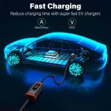 JX-E Level 2 EV Charger, Nema 14-50 Plug EV Chargers 32Amp 240V Home EV Level 2 Portable Charger for All SAE J1772 EVs, FCC and ROHS Certified Electric Vehicle Charging Station, 25FT