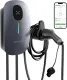 MAXOAK Electric Vehicle Charger - Adjustable 16A to 50A Output Current, Level 2, 240V, Hardwired, CSA Certified & NEMA Type 4, Smart APP Control, Compatible with All EV Brands