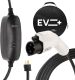 EV+ Level 2 EV Charger, 16A Portable Electric Vehicle Charging Station, SAE J1772 EV Charging Cable 25-Ft with NEMA 6-20 Plug, EVSE Travel Case, Home EV Charging Station