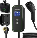 40Amp Level 2 Electric Vehicle Charger, 21FT EV Portable Charging Cable, EV Charging Station Adjustable Current, 240V Electric Car Charger, EV Charger Level 2 with NEMA 14-50 Plug for J1772 EVs