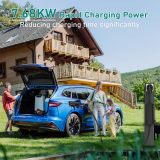 Level 2 EV Mobile Charger, 32Amp 240V Portable J1772 Electric Vehicle Charger, 16ft Extension Cord with NEMA 14-50 Plug, Home/Outdoor EV Charging Station for All J1772 Electric Cars