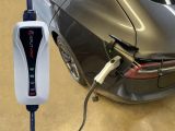 NEMA 14-30 Level 2 Portable EV Charger 24 Amp, 220-240 Volt, 26ft Cable, Electric Vehicle Charger Plug-in EV Charging Station with, J1772 Plug, Fastest 30 Amp Circuit NEC-Safe Charging