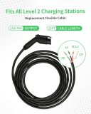 Autel New Level 2 Charger Replacement Cable, 16 Amp-50 Amp 240 Volt SAE J1772 Charger for All EV Charging Stations, 25-Foot Charging Cable, More Durability and Flexibility