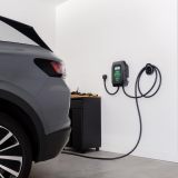 Battery Tender eCharge 40 AMP EV Charger - Level 2 Mounted Indoor Outdoor Fast Electric Vehicle Charging Station with Flexible 25ft Cable NEMA 14-50 - 022-3018-DL-WH