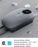 MAXOAK Electric Vehicle Charger - Adjustable 16A to 50A Output Current, Level 2, 240V, Hardwired, CSA Certified & NEMA Type 4, Smart APP Control, Compatible with All EV Brands