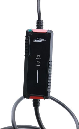 Adjustable EV Charger Level 1 and Level 2, 16 Amp 120-240V Portable Electric Car Charger, Electric Vehicle Charging Stations with NEMA 6-20 Plug & NEMA 5-15 Adapter for J1772
