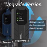 Skysword Ⅱ Level 1-2 EV Charger, 100-240V 16A 25FT Portable EVSE, NEMA 6-20 Plug with NEMA 5-15 Adapter Electric Vehicle Charging Station