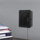 Outdoor Ev Charger Enclosure,Electric Vehicle Charging Stations for Tesla Wall Charger Gen 3,Indoor/Outdoor Waterproof Dustproof Charger Case for Tesla Charger Lock Box