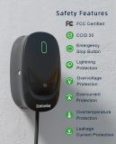 Level 2 EV Charger - 240 Volt up to 40 Amp Electric Vehicle Charging Station with NEMA 14-50 Plug and 24.6 Ft Cable, Black