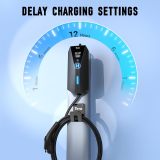 Tera Electric Vehicle Charger Portable: Level 2 & 1 J1772 16A 8A 110V 240V ETL NEMA 6-20 Plug Indoor & Outdoor EV Charging Station with NEMA 5-15 Adapter Cord 23FT Cable B08