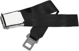 Adjustable Airplane Seat Belt Extender with Carry Case - Fits All of Airlines Except Southwest - E4 Safety Certified