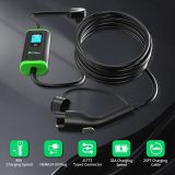 Level 2 EV Charger J1772, 40A Electric Vehicle Charging Station with 14-50 Plug, 40 Amps 9.6KW Charging Speed Adjustable Electric Car Charger for All EVs