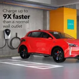 Lectron Bundle - V-Box 48 Amp Electric Vehicle Charging Station & EV Charger Pedestal Stand for V-Box