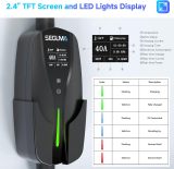 Level 2 EV Charger, 40Amp Electric Car Charger Portable EV Charger 25FT Cable with NEMA 14-50 Plug, Adjustable Current, Timing Delay Electric Vehicle Charger for J1772 BEVs/PHEVs 240V 9.6kW