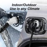 Skysword Ⅱ Level 1-2 EV Charger, 100-240V 16A 25FT Portable EVSE, NEMA 6-20 Plug with NEMA 5-15 Adapter Electric Vehicle Charging Station