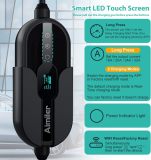 Level 2 Electric Vehicle (EV) Charger(32Amp, 220V-240V, NEMA 14-50 Plug), 25ft Cable ETL Listed Portable Indoor/Outdoor EVSE SAE J1772 EV Car Charging Station w/Delay Timer, WiFi Enabled