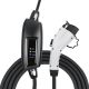 Lectron Electric Vehicle Charger 16 Amp - Level 1 EV Charger (110V) with 21ft Extension Cord & Nema 5-15 Plug Compatible with All J1772 EVs